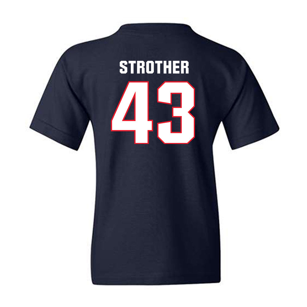 UConn - Women's Basketball Legends : Ann Strother - Classic Shersey Youth T-Shirt