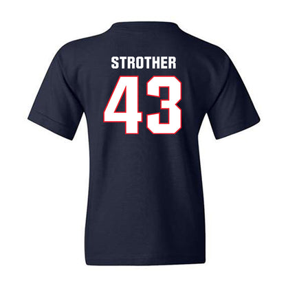 UConn - Women's Basketball Legends : Ann Strother - Classic Shersey Youth T-Shirt