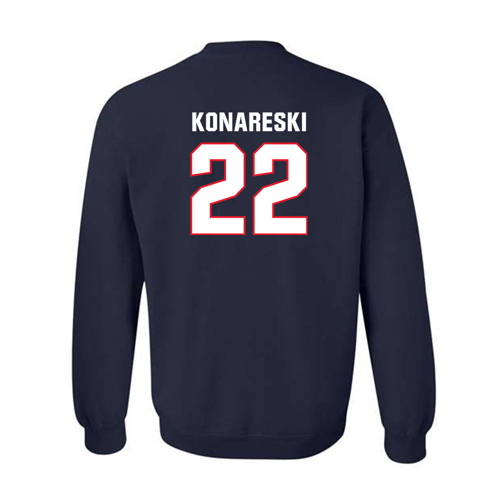 UConn - NCAA Women's Lacrosse : Chloe Konareski - Classic Shersey Crewneck Sweatshirt-1
