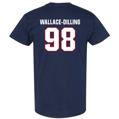 UConn - NCAA Football : Nathaniel Wallace-Dilling - Classic Shersey T-Shirt-1