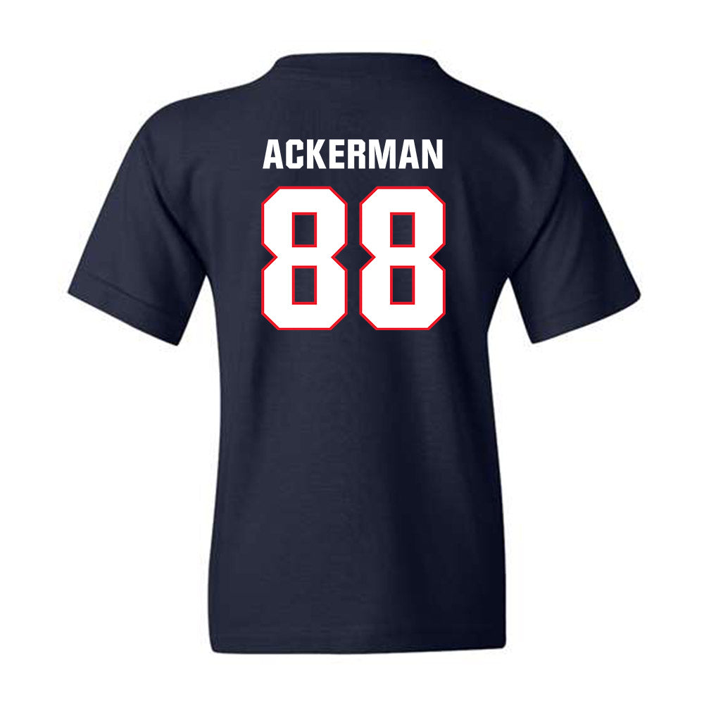 UConn - NCAA Football : Cooper Ackerman - Youth T-Shirt