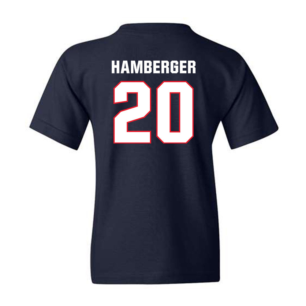 UConn - NCAA Baseball : Evan Hamberger - Classic Shersey Youth T-Shirt