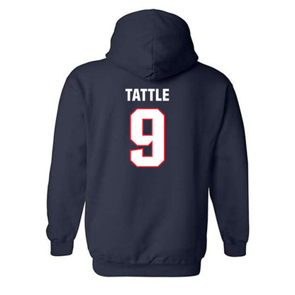 UConn - NCAA Men's Ice Hockey : Ryan Tattle - Classic Shersey Hooded Sweatshirt