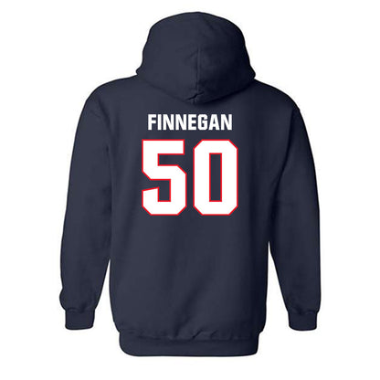 UConn - NCAA Baseball : Kieran Finnegan - Hooded Sweatshirt