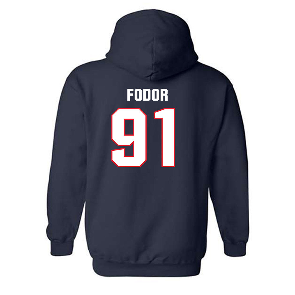 UConn - NCAA Football : Brady Fodor - Classic Shersey Hooded Sweatshirt