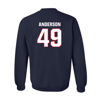 UConn - NCAA Football : Bryce Anderson - Classic Shersey Crewneck Sweatshirt