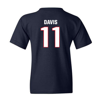 UConn - NCAA Football : Isiah Davis - Classic Shersey Youth T-Shirt