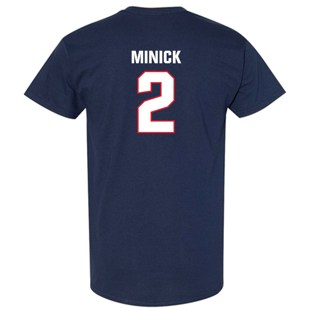 UConn - NCAA Baseball : Tyler Minick - Classic Shersey T-Shirt-1