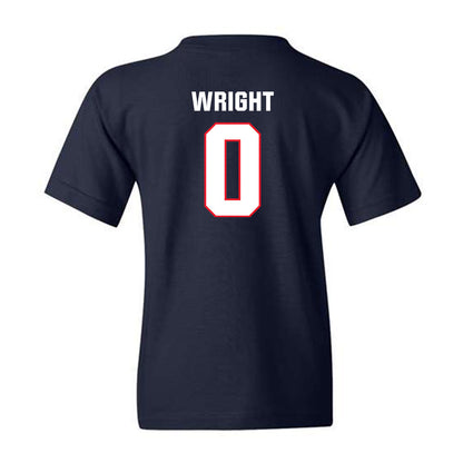 UConn - NCAA Football : Jordan Wright - Classic Shersey Youth T-Shirt