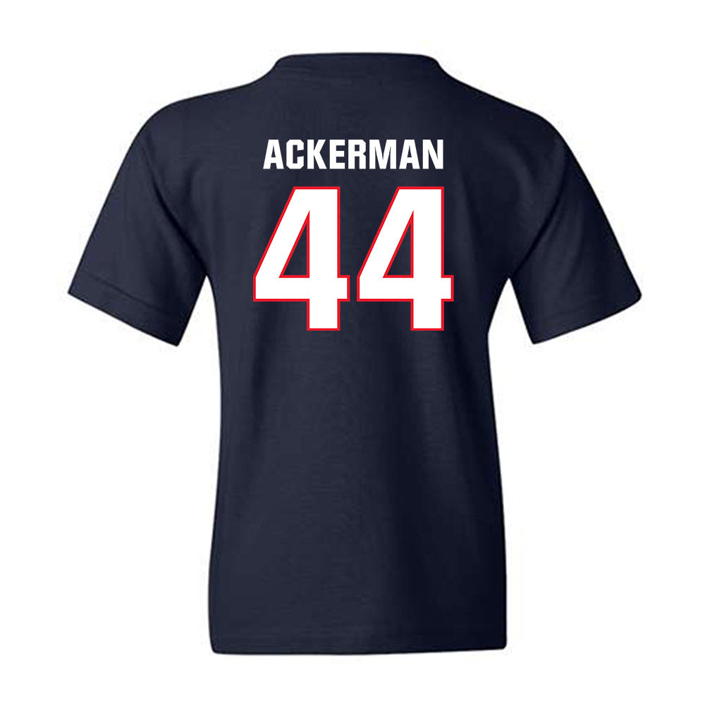 UConn - NCAA Football : Cooper Ackerman - Classic Shersey Youth T-Shirt-1
