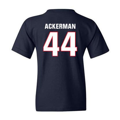 UConn - NCAA Football : Cooper Ackerman - Classic Shersey Youth T-Shirt-1