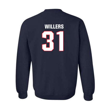 UConn - NCAA Softball : Emma Willers - Classic Shersey Crewneck Sweatshirt-1