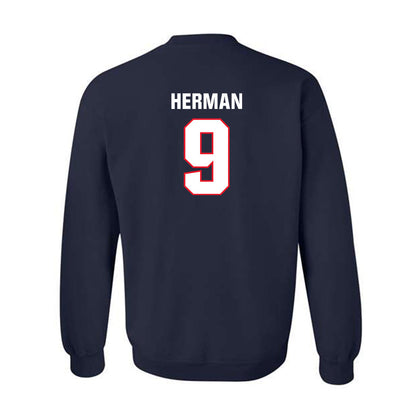 UConn - NCAA Women's Volleyball : Anna Herman - Classic Shersey Crewneck Sweatshirt