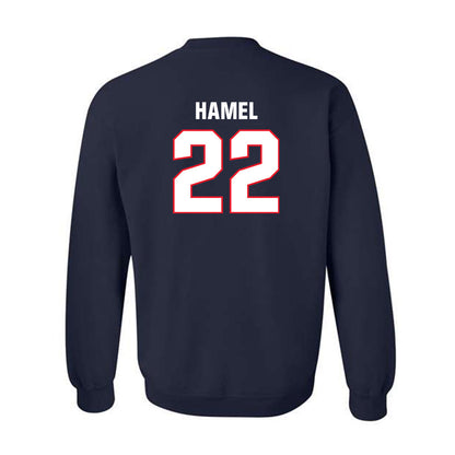 UConn - NCAA Men's Soccer : Johan Hamel - Classic Shersey Crewneck Sweatshirt-1