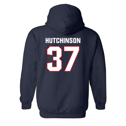 UConn - NCAA Baseball : Sam Hutchinson - Classic Shersey Hooded Sweatshirt