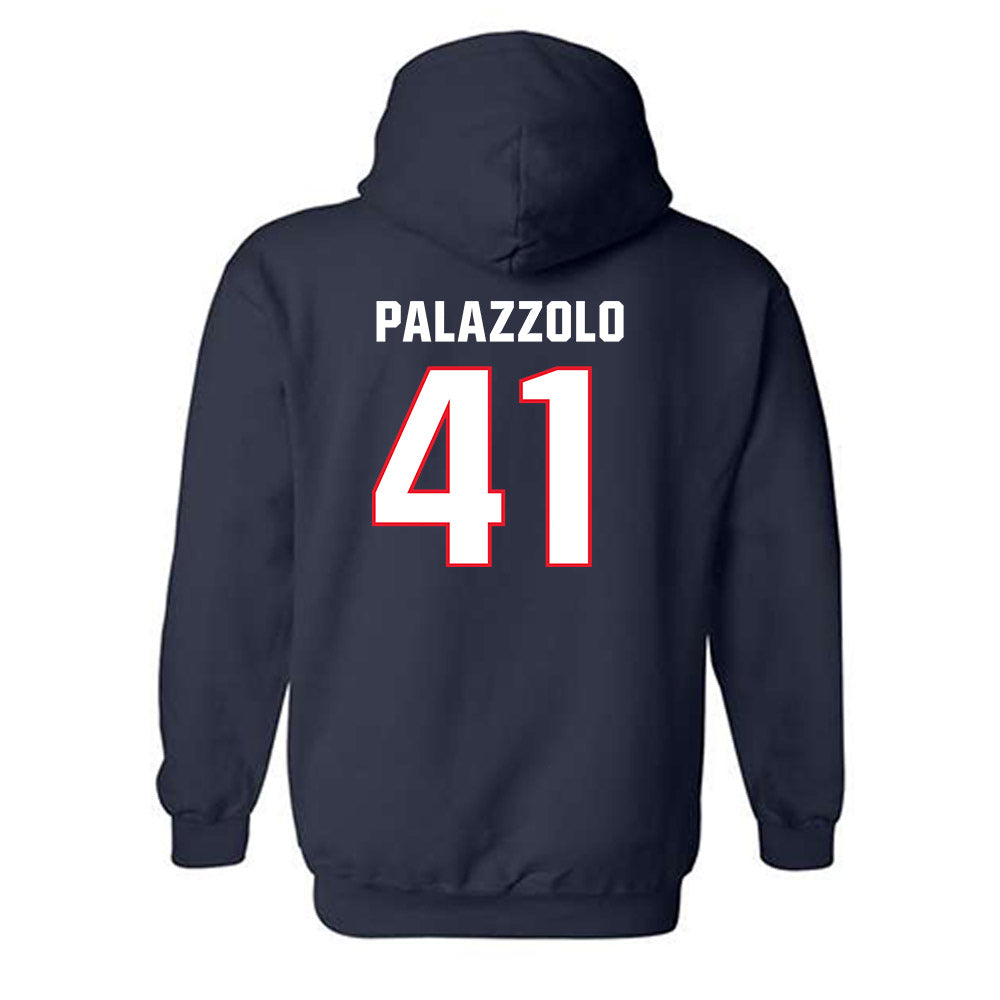 UConn - NCAA Women's Lacrosse : Ava Palazzolo - Classic Shersey Hooded Sweatshirt-1