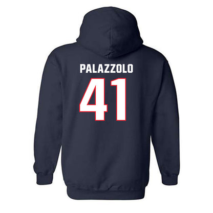 UConn - NCAA Women's Lacrosse : Ava Palazzolo - Classic Shersey Hooded Sweatshirt-1