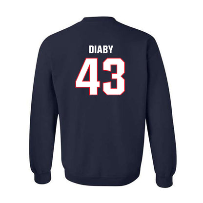 UConn - NCAA Men's Basketball : Souleymane Diaby - Classic Shersey Crewneck Sweatshirt-1