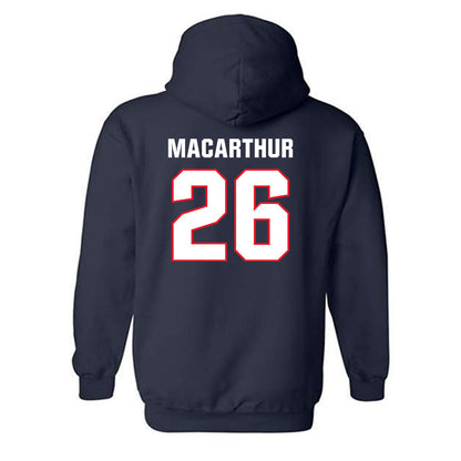 UConn - NCAA Baseball : Grant MacArthur - Classic Shersey Hooded Sweatshirt