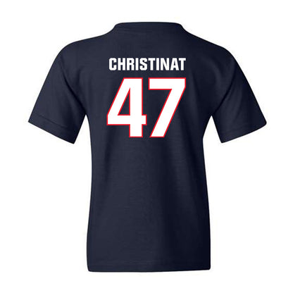 UConn - NCAA Football : Zachary Christinat - Classic Shersey Youth T-Shirt