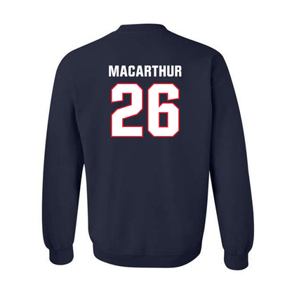 UConn - NCAA Baseball : Grant MacArthur - Classic Shersey Crewneck Sweatshirt