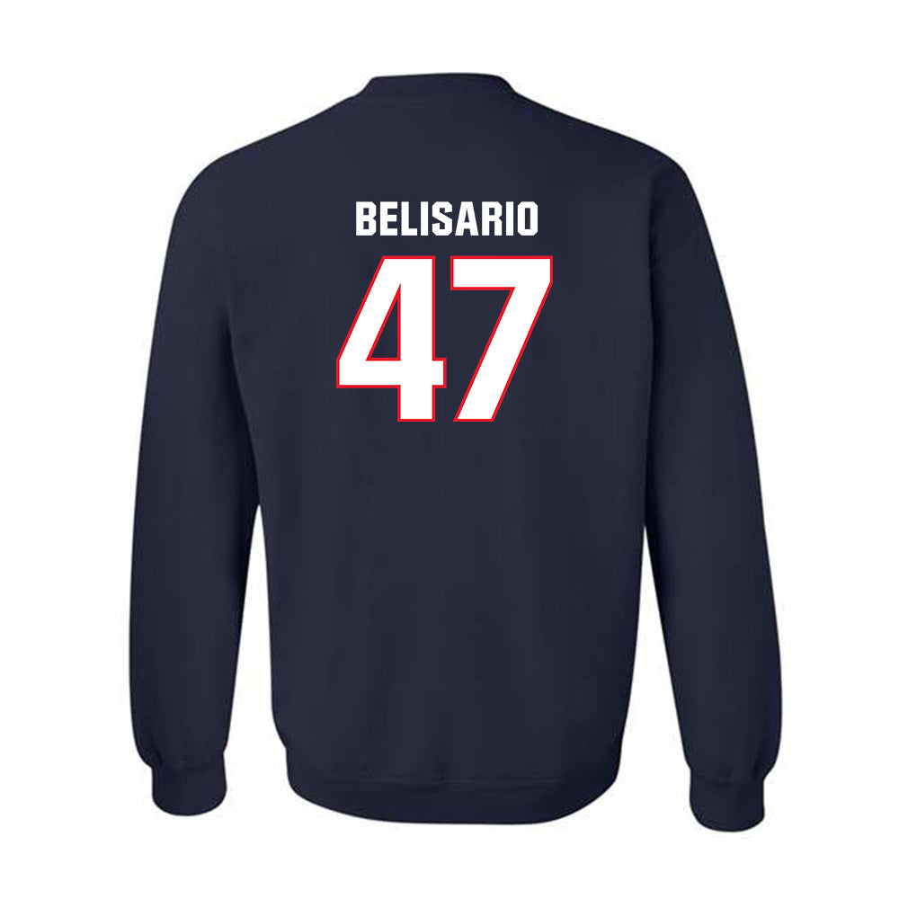 UConn - NCAA Baseball : Anthony Belisario - Classic Shersey Crewneck Sweatshirt-1