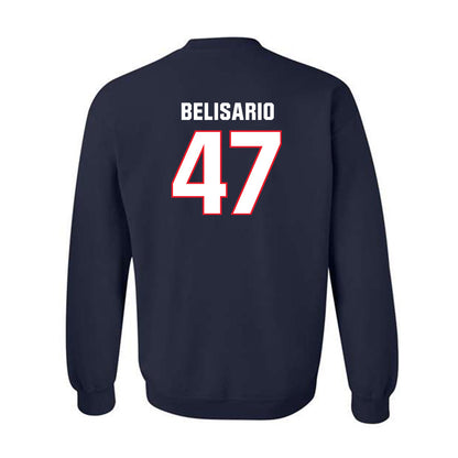 UConn - NCAA Baseball : Anthony Belisario - Classic Shersey Crewneck Sweatshirt-1
