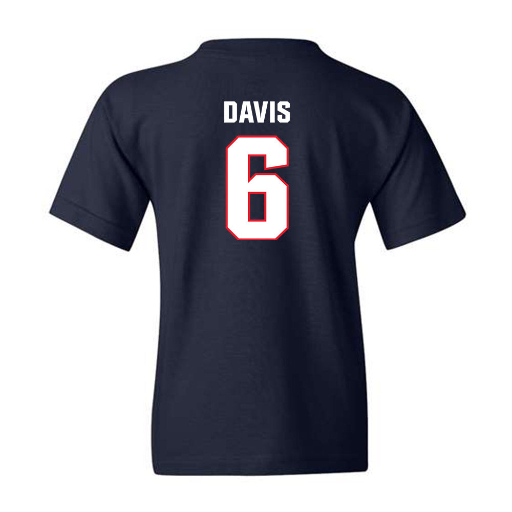 UConn - NCAA Women's Lacrosse : Rayea Davis - Classic Shersey Youth T-Shirt