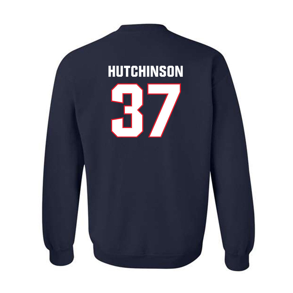 UConn - NCAA Baseball : Sam Hutchinson - Classic Shersey Crewneck Sweatshirt