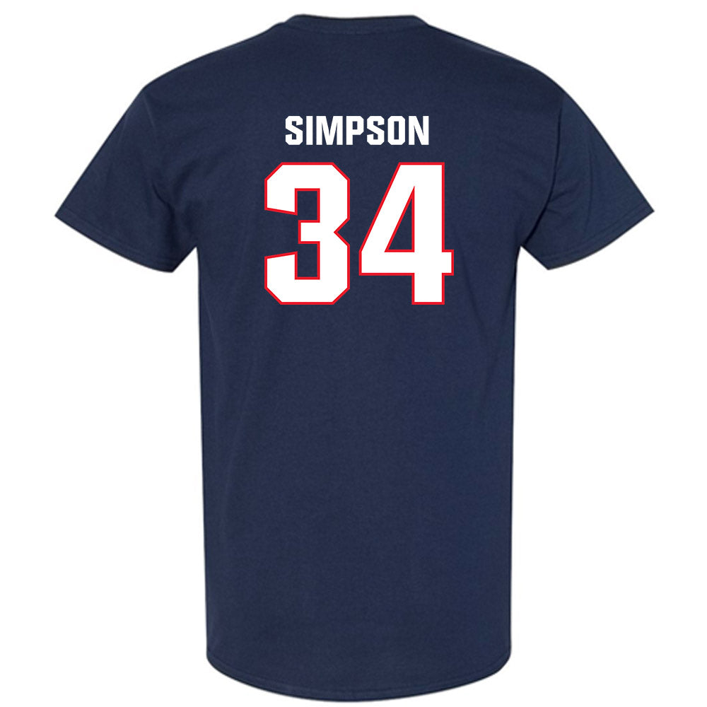 UConn - NCAA Men's Ice Hockey : Owen Simpson - Classic Shersey T-Shirt