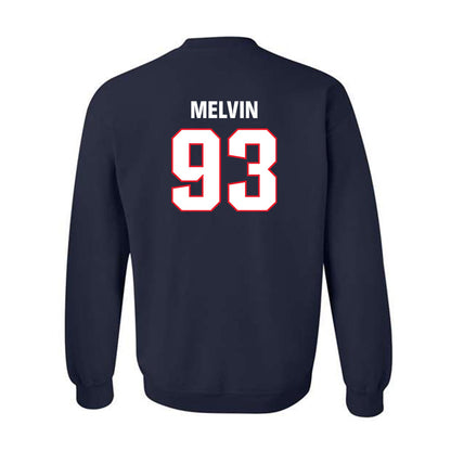 UConn - NCAA Football : Aubrey Melvin - Classic Shersey Crewneck Sweatshirt-1