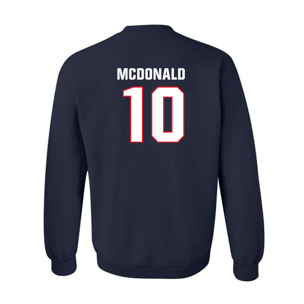 UConn - NCAA Football : Jayden McDonald - Classic Shersey Crewneck Sweatshirt