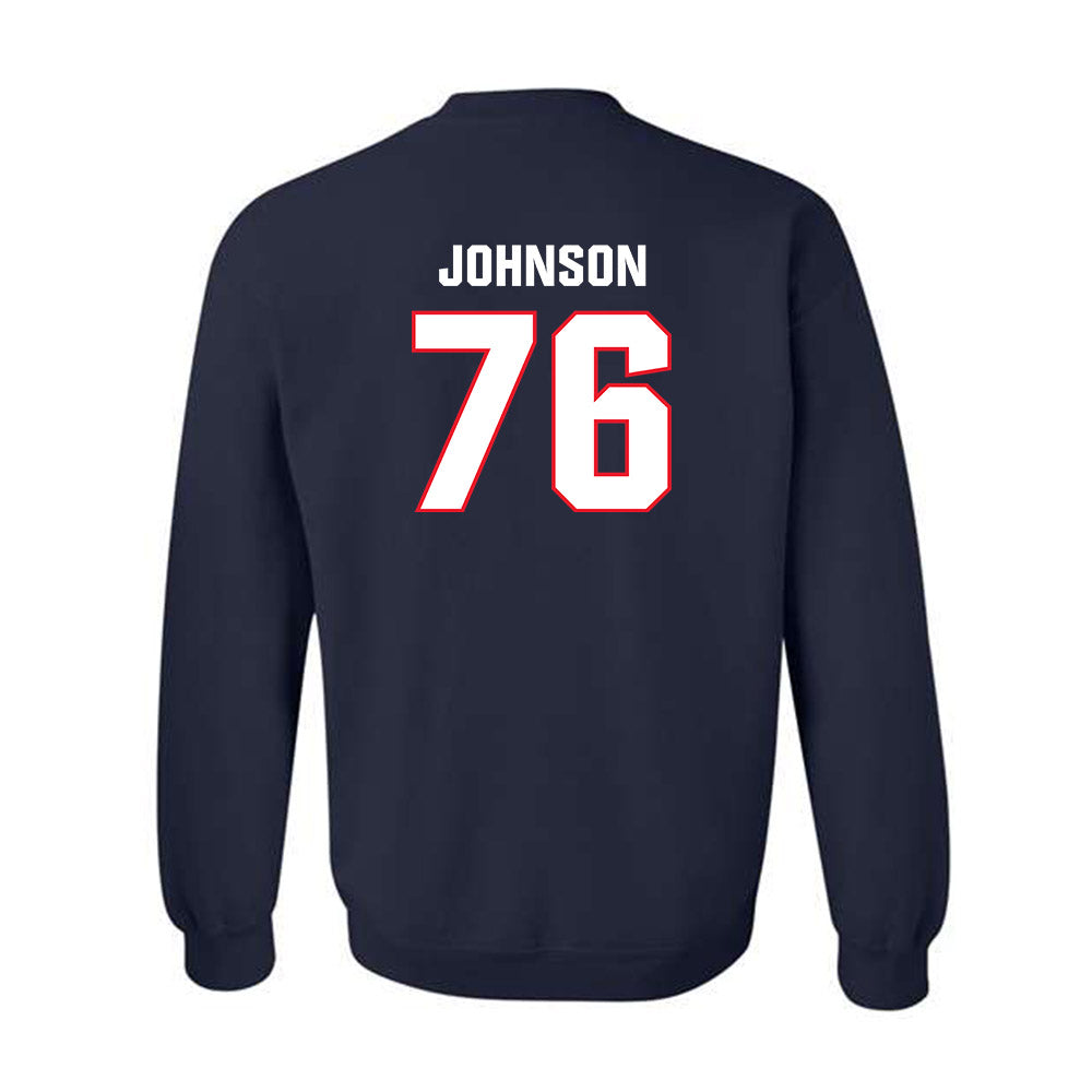 UConn - NCAA Football : Toriyan Johnson - Classic Shersey Crewneck Sweatshirt