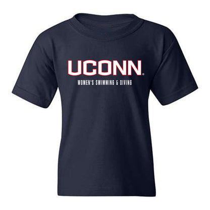 UConn - NCAA Women's Swimming & Diving : Maggie Rhodes - Classic Shersey Youth T-Shirt-0