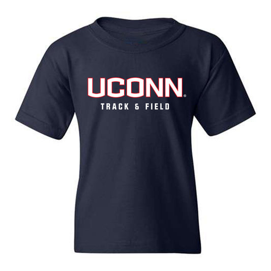 UConn - NCAA Men's Track & Field : Enaji Muhammad - Classic Shersey Youth T-Shirt