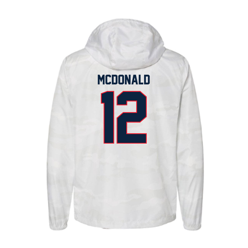 UConn - NCAA Football : Tucker McDonald - Windbreaker