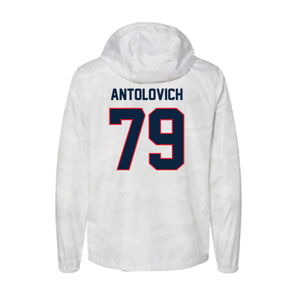 UConn - NCAA Football : Daniel Antolovich - Windbreaker