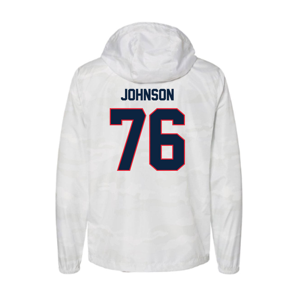 UConn - NCAA Football : Toriyan Johnson - Windbreaker