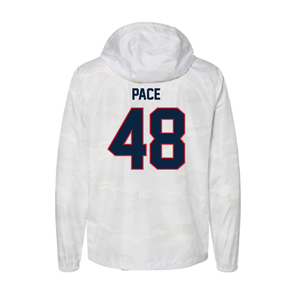 UConn - NCAA Football : Connor Pace - Windbreaker