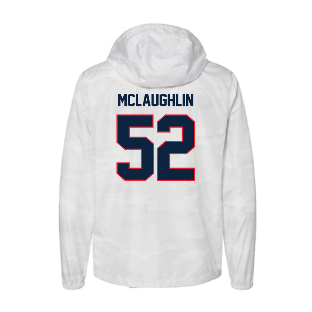 UConn - NCAA Football : Deron McLaughlin - Windbreaker