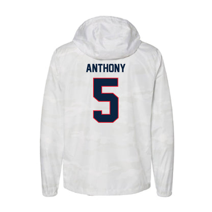 UConn - NCAA Football : Kaleb Anthony - Windbreaker