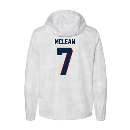 UConn - NCAA Football : Malachi Mclean - Windbreaker