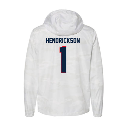 UConn - NCAA Men's Ice Hockey : Kam Hendrickson - Windbreaker-1