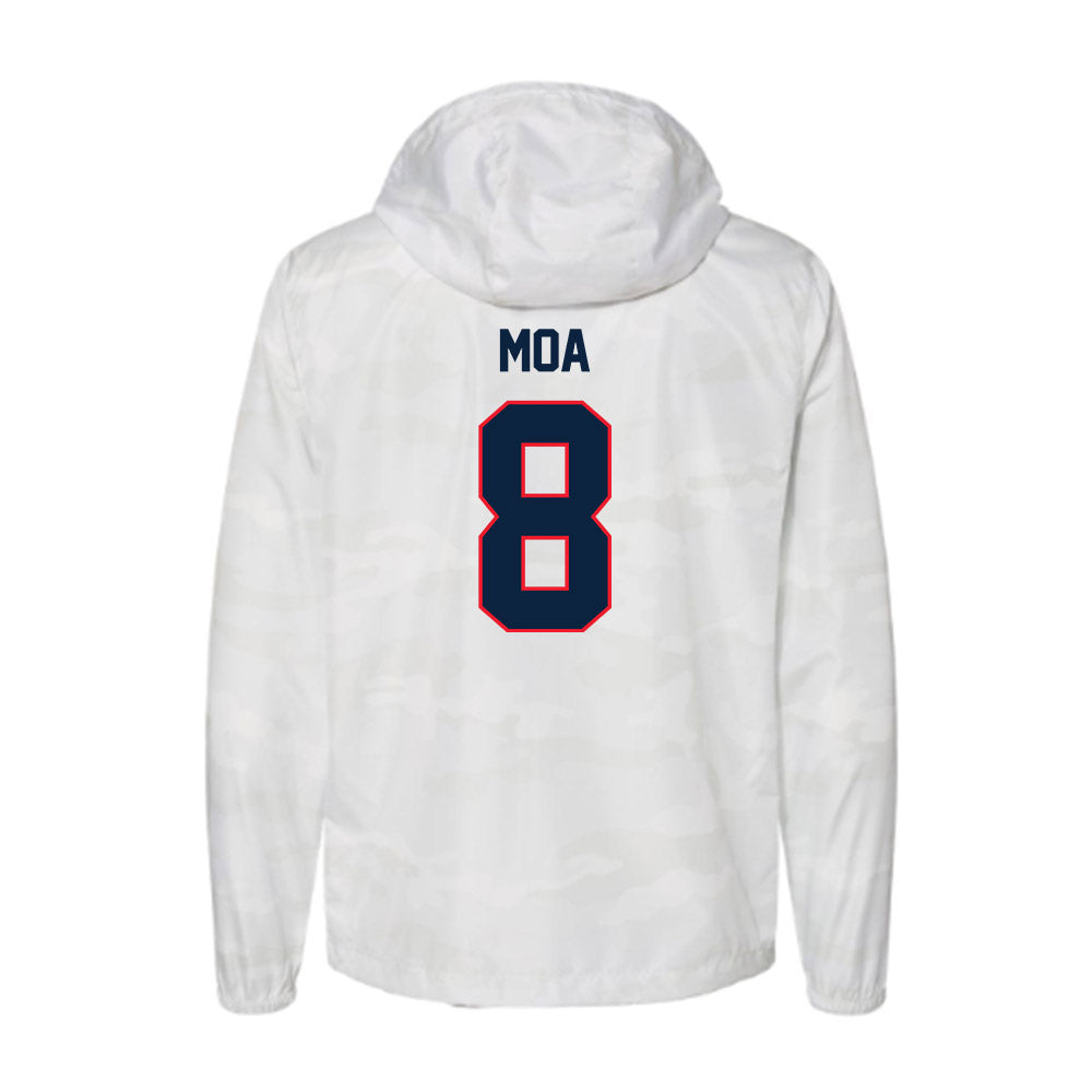 UConn - NCAA Football : Sione Moa - Windbreaker-1