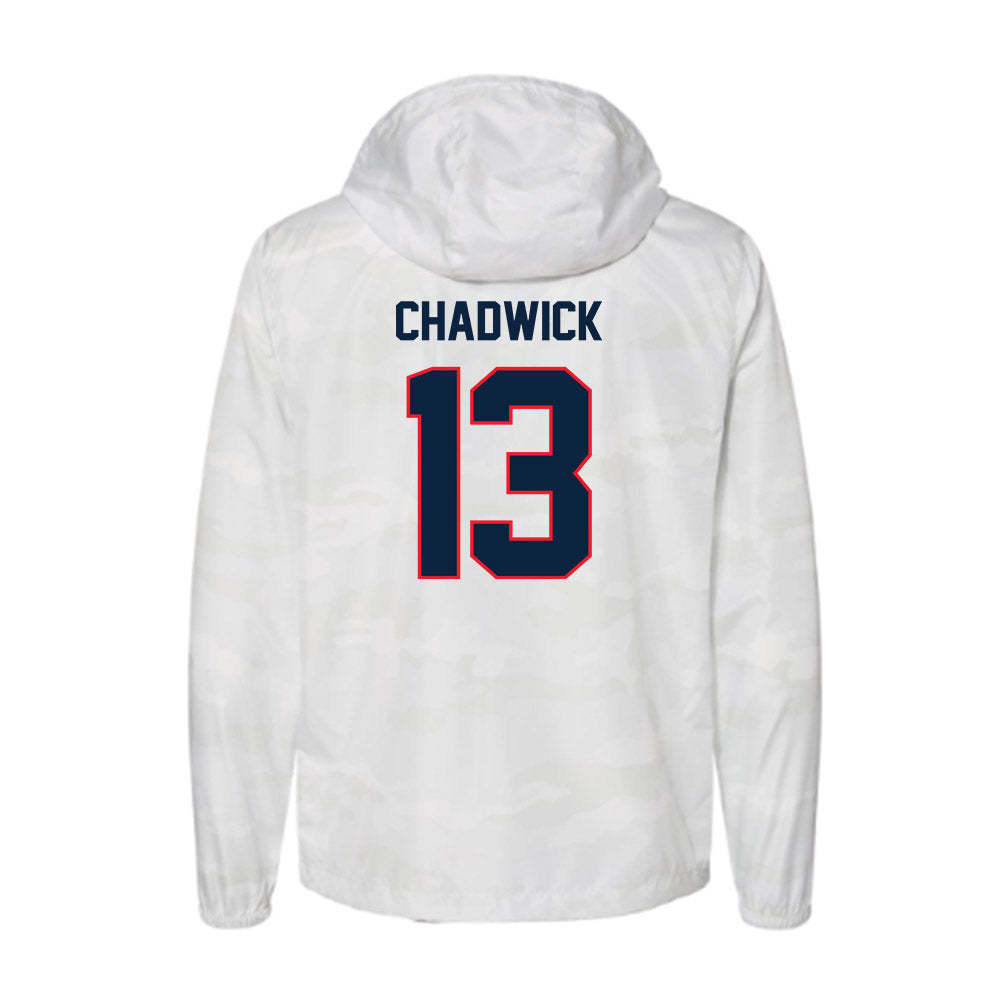 UConn - NCAA Football : Cam Chadwick - Windbreaker-1