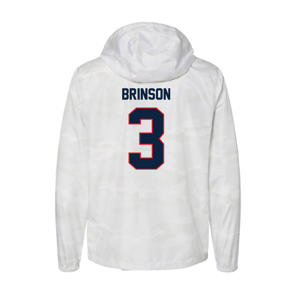 UConn - NCAA Football : D'Mon Brinson - Windbreaker