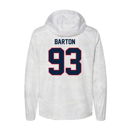 UConn - NCAA Football : Jack Barton - Windbreaker