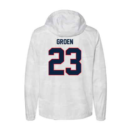 UConn - NCAA Baseball : Carter Groen - Windbreaker-1