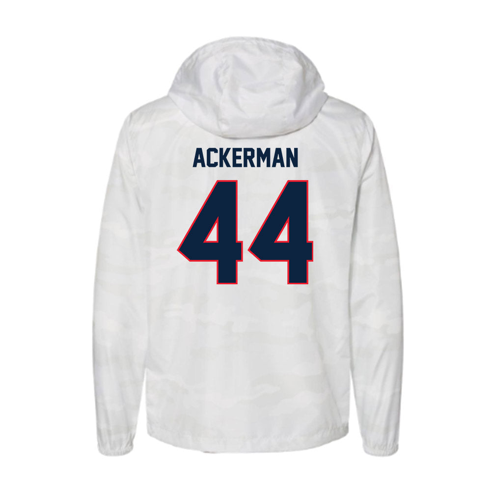 UConn - NCAA Football : Cooper Ackerman - Windbreaker-1