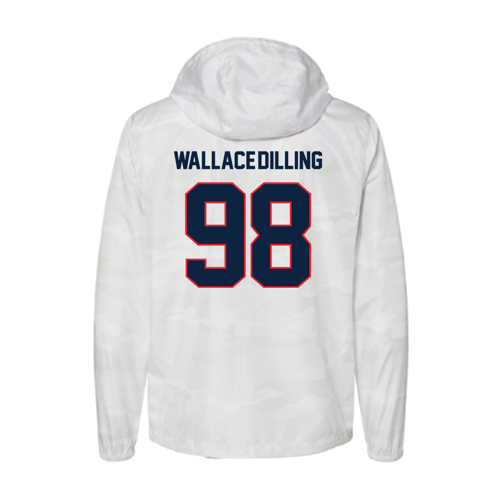 UConn - NCAA Football : Nathaniel Wallace-Dilling - Windbreaker-1